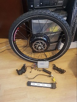 Electric bike set up kit