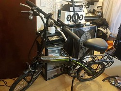 Fold up electric bike