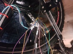 Electric bike wire solving