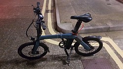 Fold up electric bike d restricted