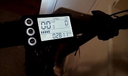 Bike display screen