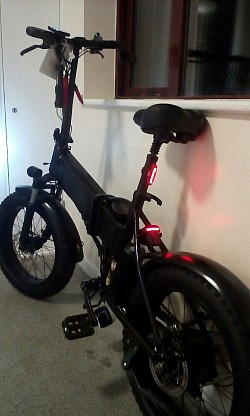 Hitway 48 volt bike Customized