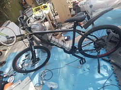 Built-in customised battery for a Carrera 36volt